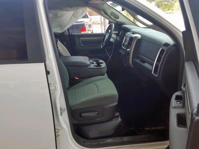 1C6RR6GT7FS553121 - 2015 RAM 1500 SLT WHITE photo 5