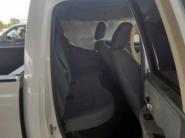 1C6RR6GT7FS553121 - 2015 RAM 1500 SLT WHITE photo 6