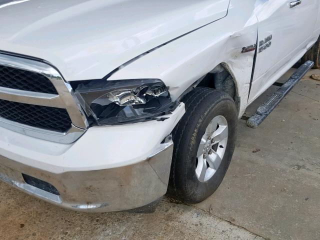 1C6RR6GT7FS553121 - 2015 RAM 1500 SLT WHITE photo 9