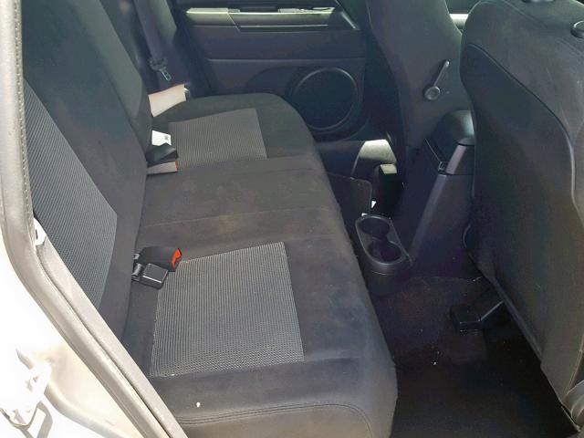 1C4NJCBA8GD611813 - 2016 JEEP COMPASS SP ვერცხლისფერი ფოტო 6