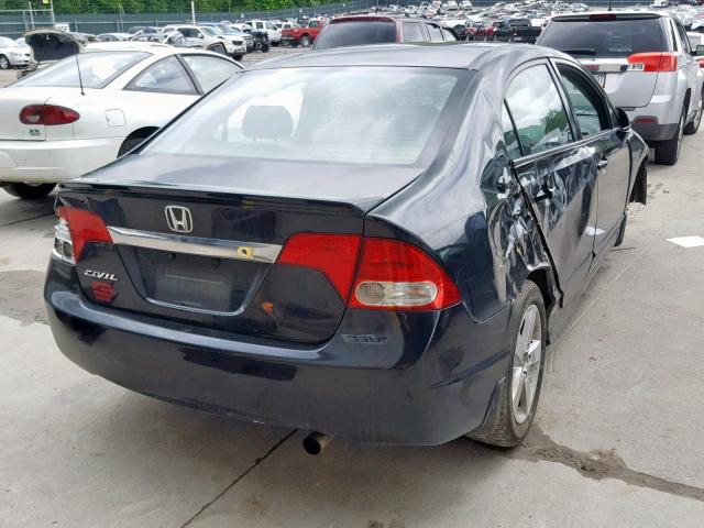2HGFA16699H324700 - 2009 HONDA CIVIC LX-S Սև լուսանկար 4