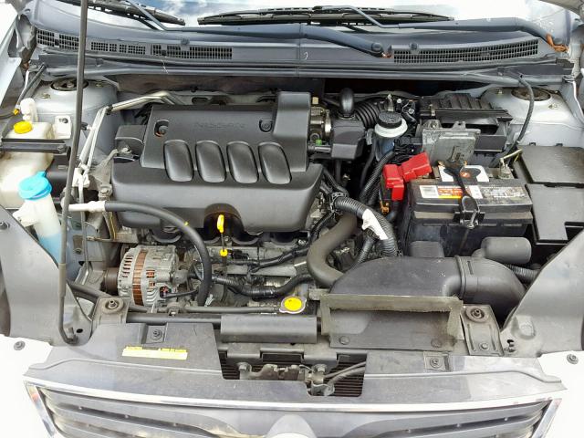 3N1AB6AP0CL609323 - 2012 NISSAN SENTRA 2.0 BLUE photo 7