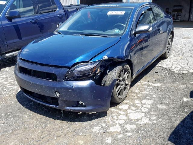 JTKDE177350059281 - 2005 TOYOTA SCION TC ლურჯი ფოტო 2