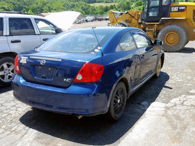 JTKDE177350059281 - 2005 TOYOTA SCION TC ლურჯი ფოტო 4