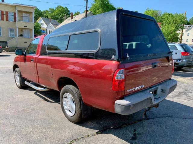 5TBJU32196S473121 - 2006 TOYOTA TUNDRA RED photo 2