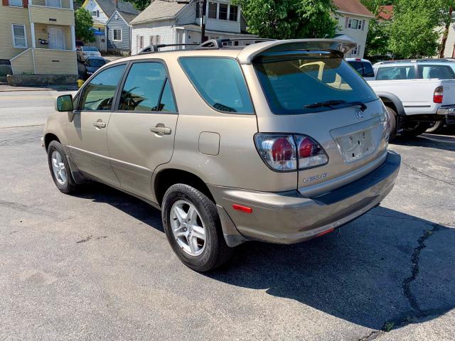 JTJHF10U220282801 - 2002 LEXUS RX 300 TAN photo 3