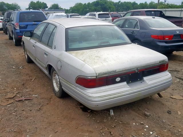 2MELM75W3TX612110 - 1996 MERCURY GRAND MARQ SILVER photo 3