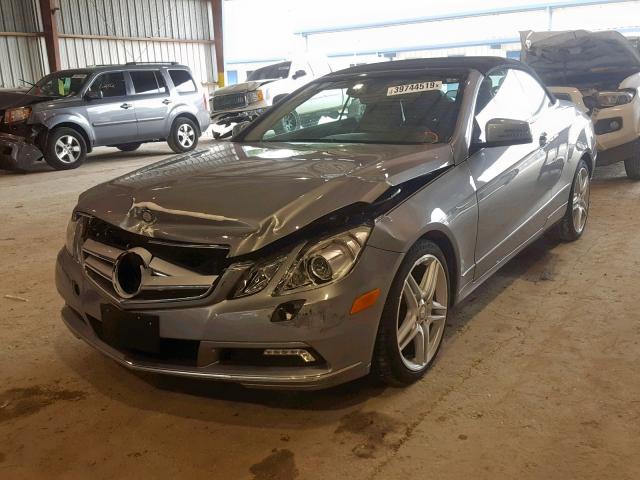 WDDKK5GF4BF072190 - 2011 MERCEDES-BENZ E 350 GRAY photo 2