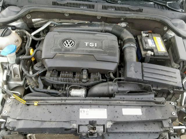 3VW4S7AJ8FM328183 - 2015 VOLKSWAGEN JETTA GLI SILVER photo 7