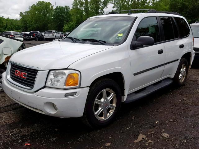 1GKDT13S682156270 - 2008 GMC ENVOY WHITE photo 2