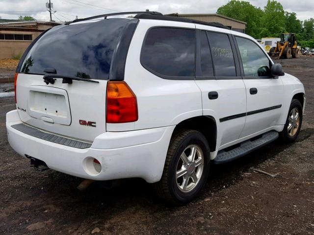 1GKDT13S682156270 - 2008 GMC ENVOY WHITE photo 4