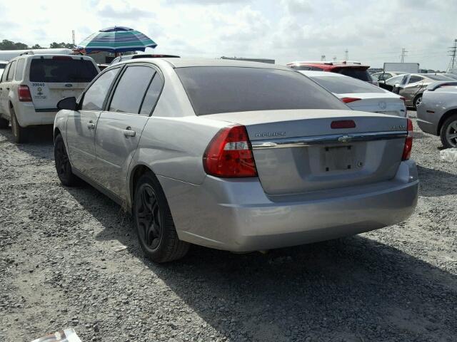 1G1ZS58N37F291107 - 2007 CHEVROLET MALIBU LS 银色 照片 3