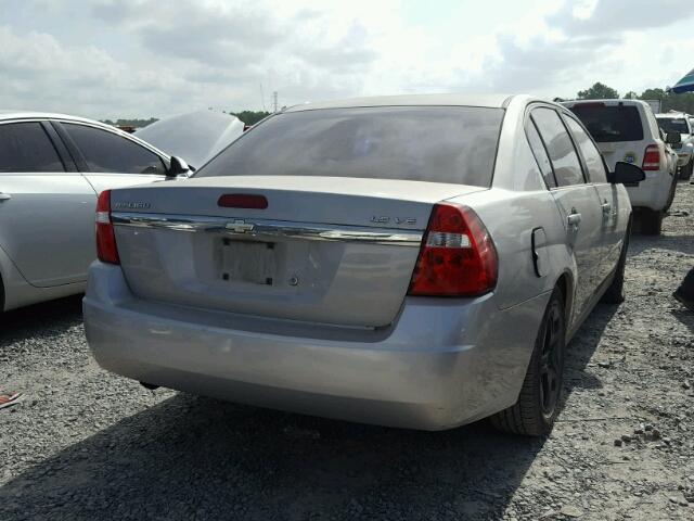 1G1ZS58N37F291107 - 2007 CHEVROLET MALIBU LS 银色 照片 4