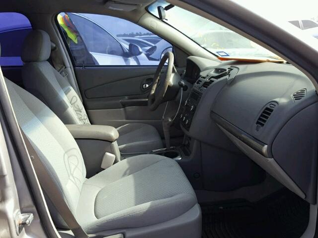 1G1ZS58N37F291107 - 2007 CHEVROLET MALIBU LS 银色 照片 5