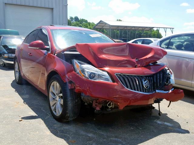 2G4GV5EK9F9195324 - 2015 BUICK REGAL BURGUNDY photo 1