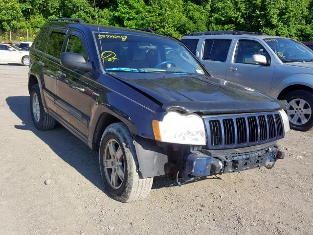 1J4GR48K16C183489 - 2006 JEEP GRAND CHER BLUE photo 1