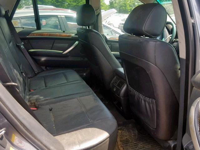 5UXFA53563LV94901 - 2003 BMW X5 3.0I GRAY photo 6