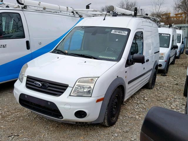 NM0LS7BN5DT135100 - 2013 FORD TRANSIT CO WHITE photo 2