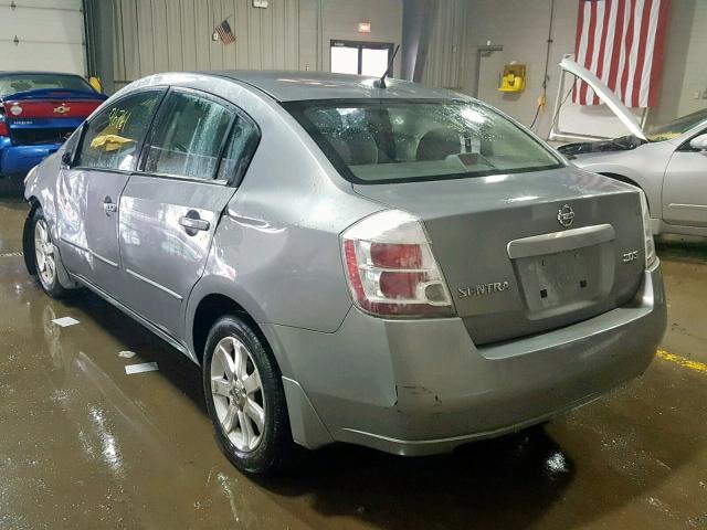 3N1AB61E07L699593 - 2007 NISSAN SENTRA 2.0 GRAY photo 3