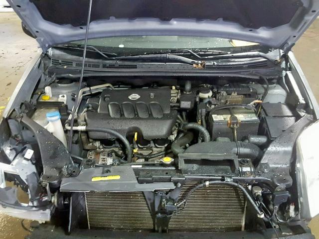 3N1AB61E07L699593 - 2007 NISSAN SENTRA 2.0 GRAY photo 7