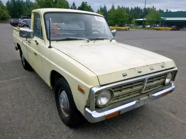 SGTAPU39010 - 1974 FORD COURIER YELLOW photo 1