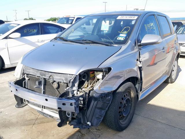 JTKKT624865016440 - 2006 TOYOTA SCION XA SILVER photo 2