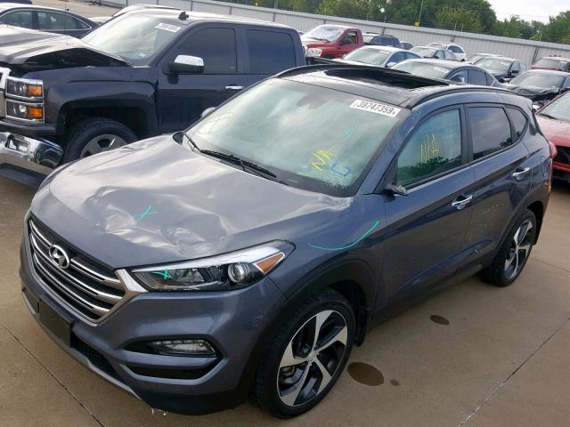 KM8J33A23GU183714 - 2016 HYUNDAI TUCSON LIM GRAY photo 9