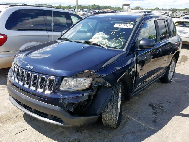 1J4NT1FBXBD139487 - 2011 JEEP COMPASS SP BLUE photo 2