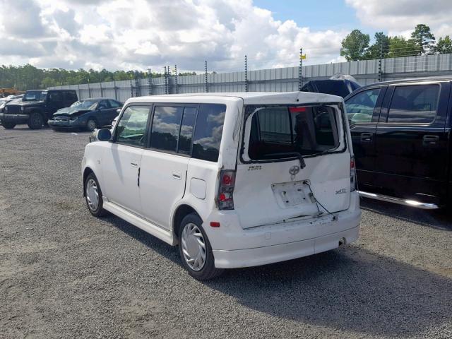 JTLKT334440152471 - 2004 TOYOTA SCION XB 白色 照片 3