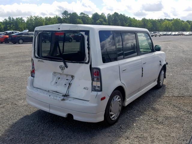 JTLKT334440152471 - 2004 TOYOTA SCION XB 白色 照片 4