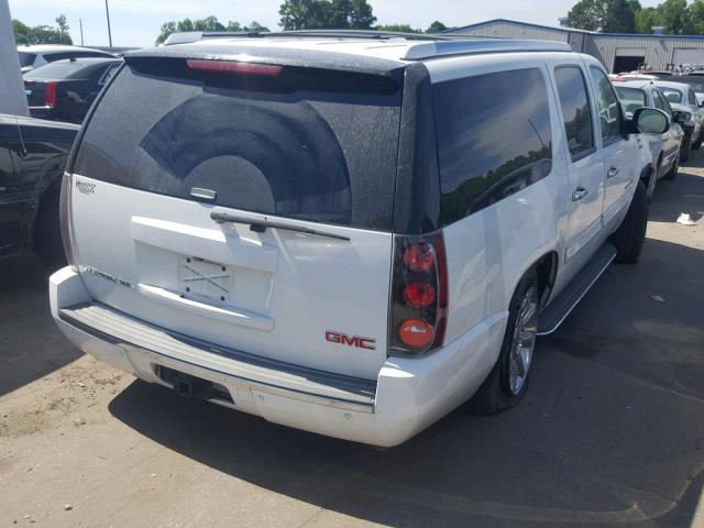 1GKFK66888J237897 - 2008 GMC YUKON XL D WHITE photo 4