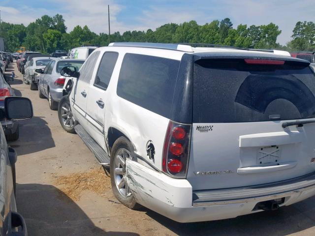 1GKFK66888J237897 - 2008 GMC YUKON XL D WHITE photo 9