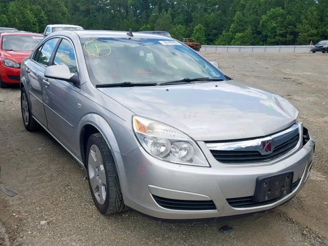 1G8ZS57B28F268900 - 2008 SATURN AURA XE SILVER photo 1