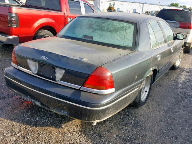 2FAFP74W9WX187316 - 1998 FORD CROWN VICT GREEN photo 4