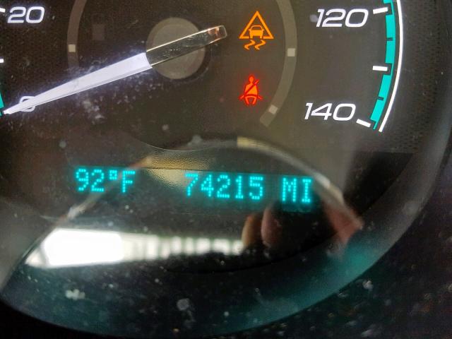 1G1ZE5EB7AF297730 - 2010 CHEVROLET MALIBU LTZ 红色 照片 8