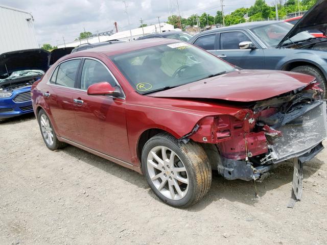 1G1ZE5EB7AF297730 - 2010 CHEVROLET MALIBU LTZ 红色 照片 9