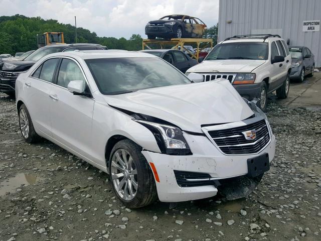 1G6AF5SX2J0175431 - 2018 CADILLAC ATS LUXURY WHITE photo 1