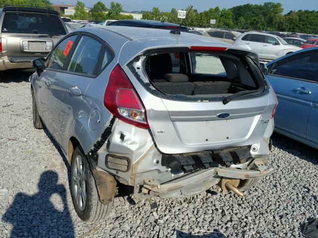 3FADP4EJ5FM184403 - 2015 FORD FIESTA SE SILVER photo 3