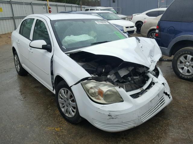 1G1AT58H797265143 - 2009 CHEVROLET COBALT LT WHITE photo 1