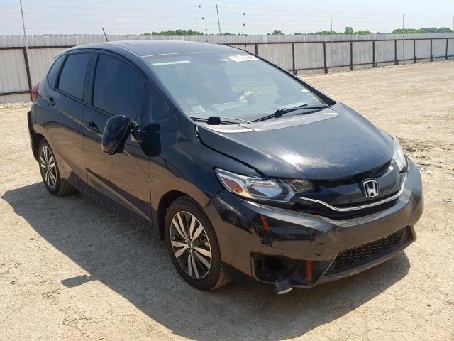 JHMGK5H73GX006107 - 2016 HONDA FIT EX BLACK photo 1