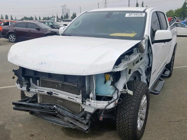 1GCGSCE34G1285190 - 2016 CHEVROLET COLORADO L WHITE photo 2