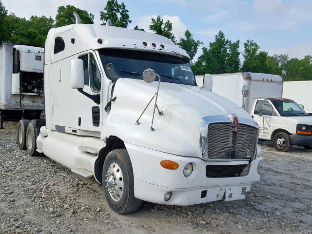 1XKTD49XX5J080552 - 2005 KENWORTH CONSTRUCTI WHITE photo 1