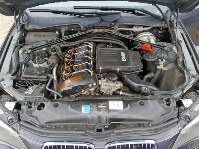 WBANV93538CZ62528 - 2008 BMW 535 XI GRAY photo 7