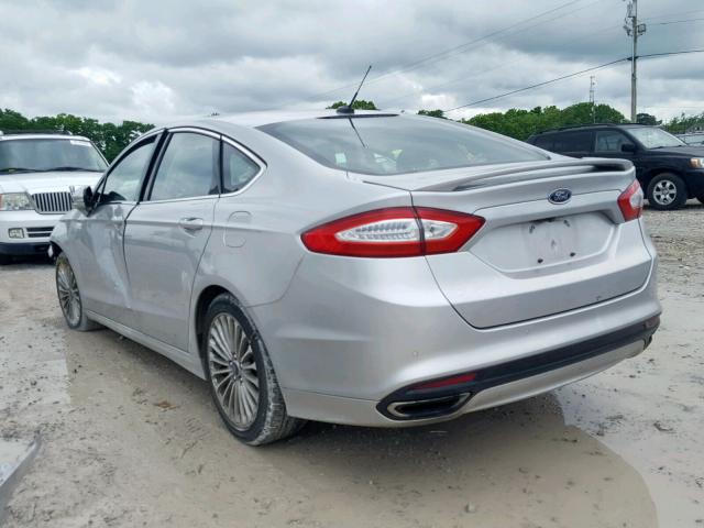 3FA6P0K92FR297661 - 2015 FORD FUSION TIT SILVER photo 3