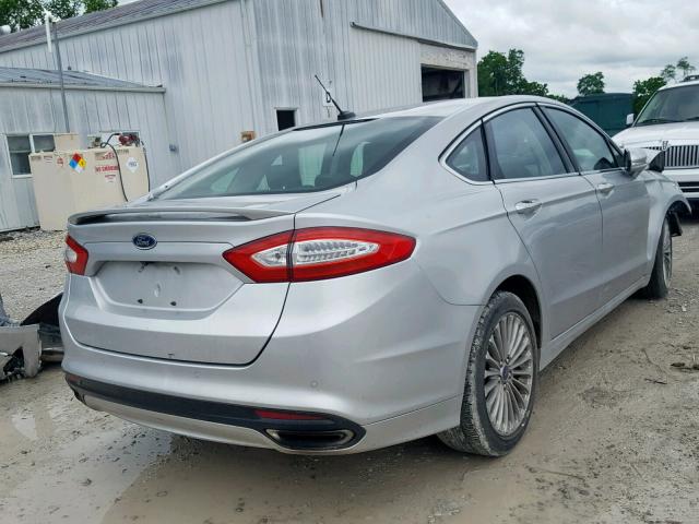 3FA6P0K92FR297661 - 2015 FORD FUSION TIT SILVER photo 4