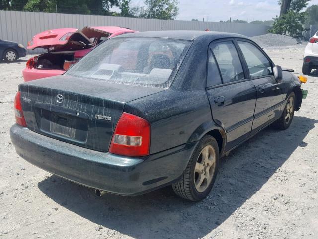 JM1BJ2213Y0292309 - 2000 MAZDA PROTEGE ES 绿色 照片 4