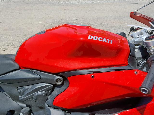 ZDM14BYW5GB006179 - 2016 DUCATI SUPERBIKE RED photo 5