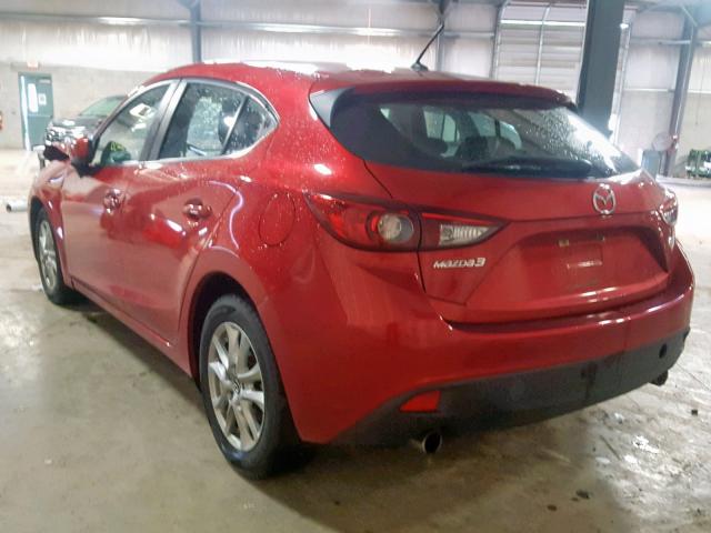 JM1BM1L74E1159651 - 2014 MAZDA 3 TOURING RED photo 3