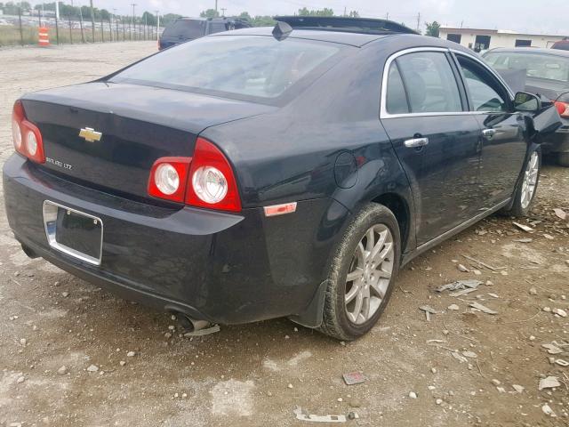 1G1ZG5E78CF303396 - 2012 CHEVROLET MALIBU LTZ შავი ფოტო 4