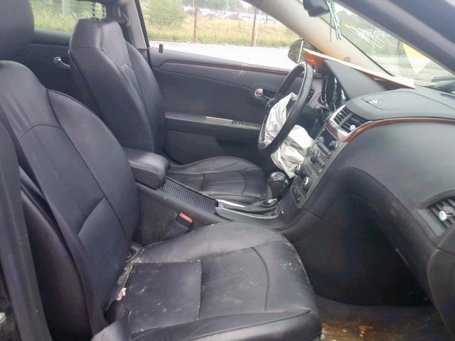 1G1ZG5E78CF303396 - 2012 CHEVROLET MALIBU LTZ შავი ფოტო 5